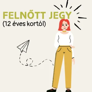 Felnőtt jegy (12 éves kortól)
