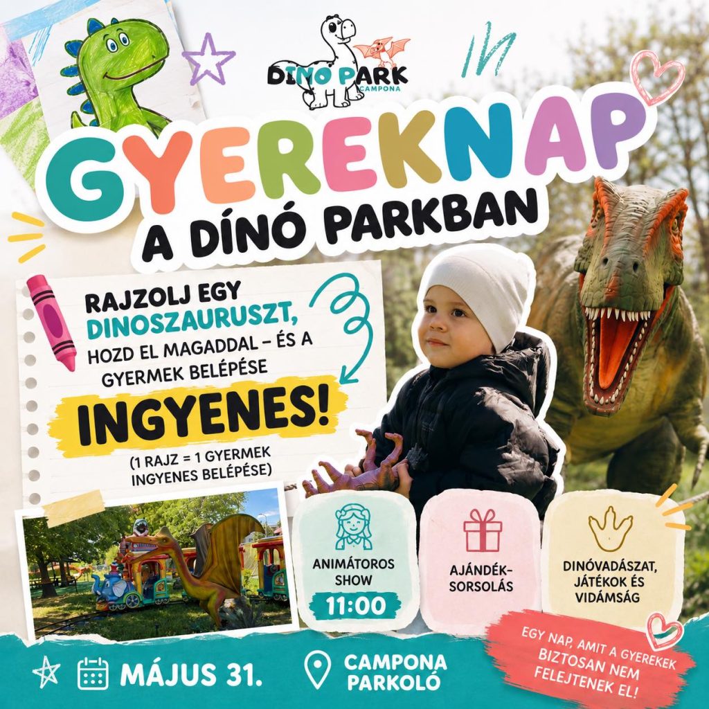 GYEREKNAP A DÍNÓ PARKBAN!